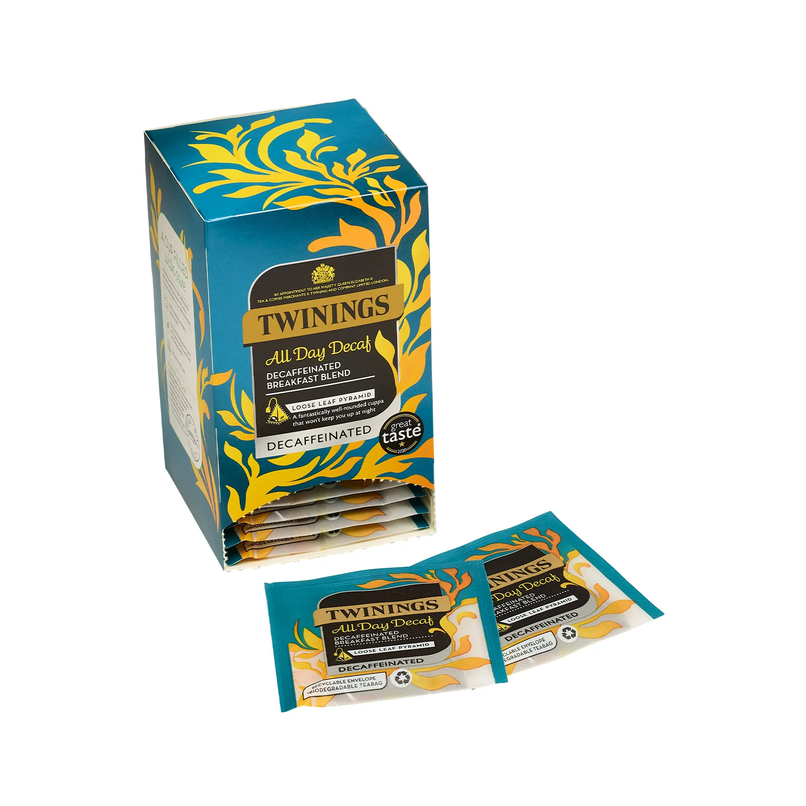 All Day Decaf - 15 Pyramid Bags (Individually Wrapped) - Image 3