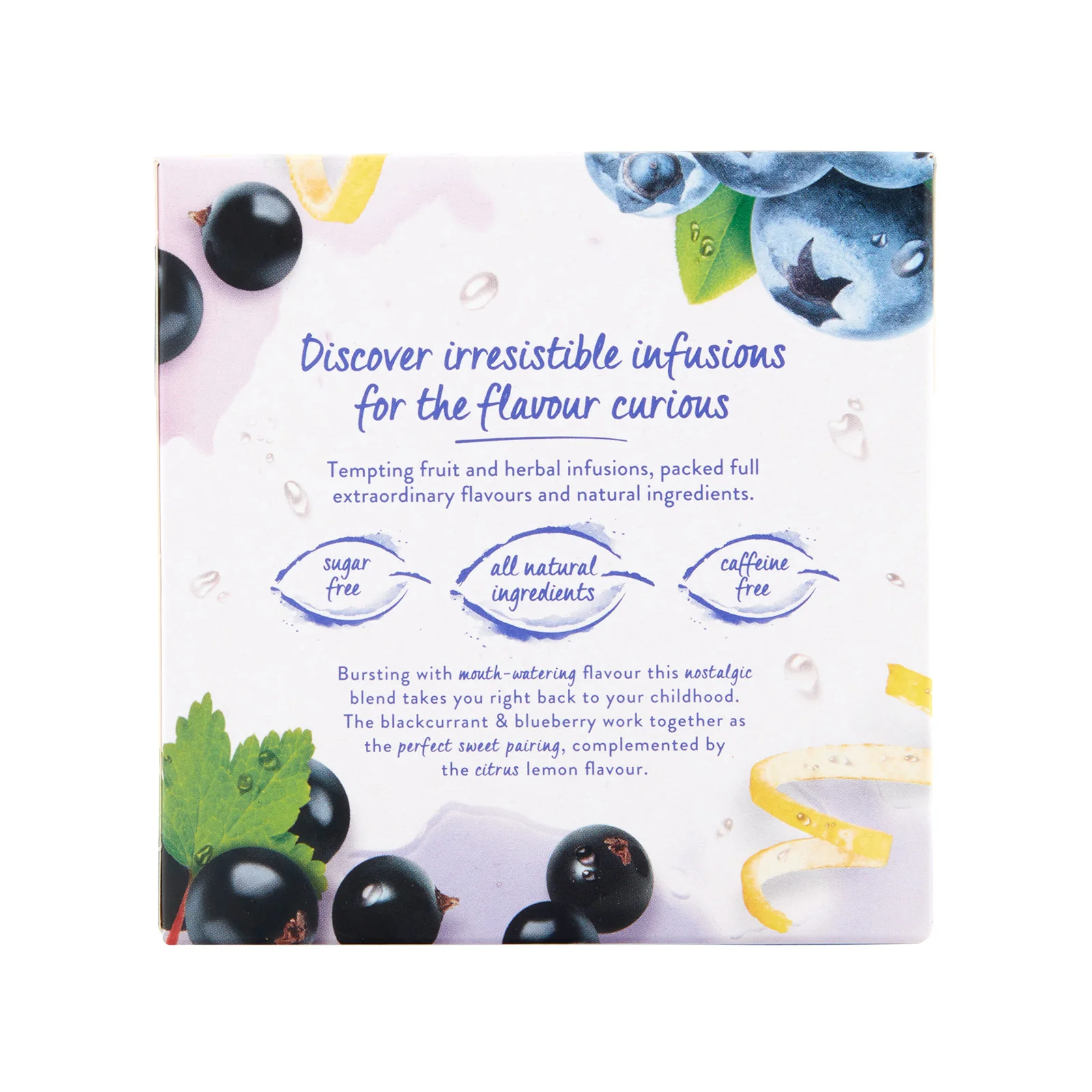 Blackcurrant & Blueberry with a squeeze of Lemon - 20 Tea Bags - Image 3