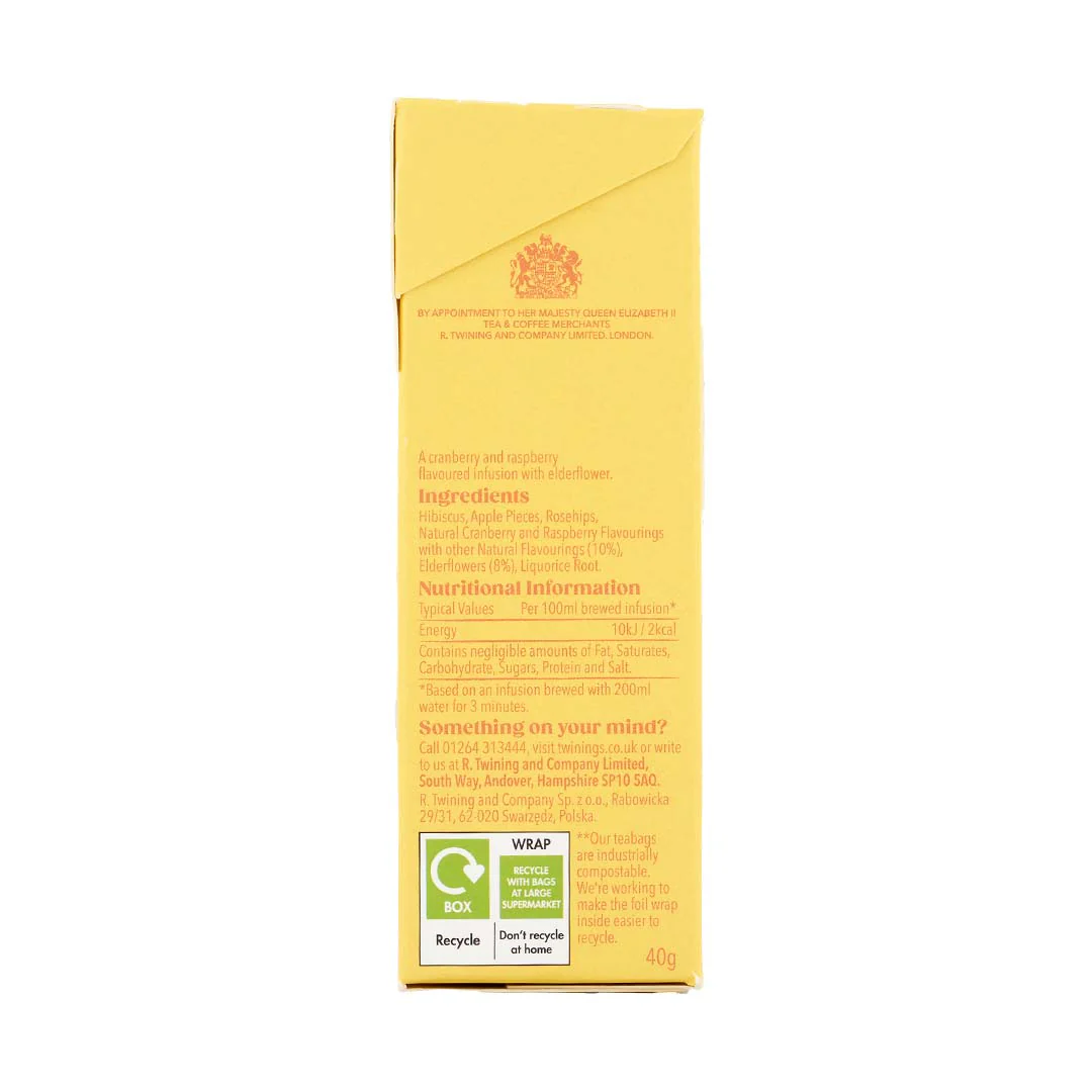 Cranberry & Raspberry - 20 Tea Bags - Image 4
