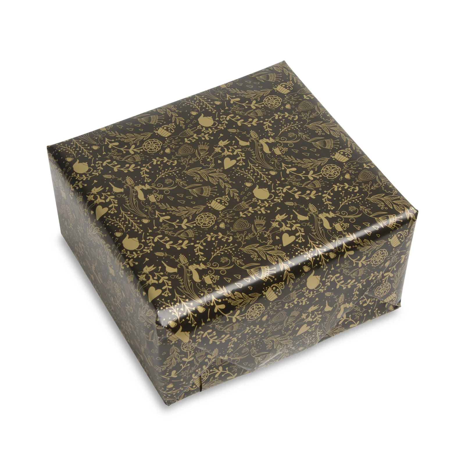 Deluxe Wooden Tea Box - 4 Compartment Filled - Image 4