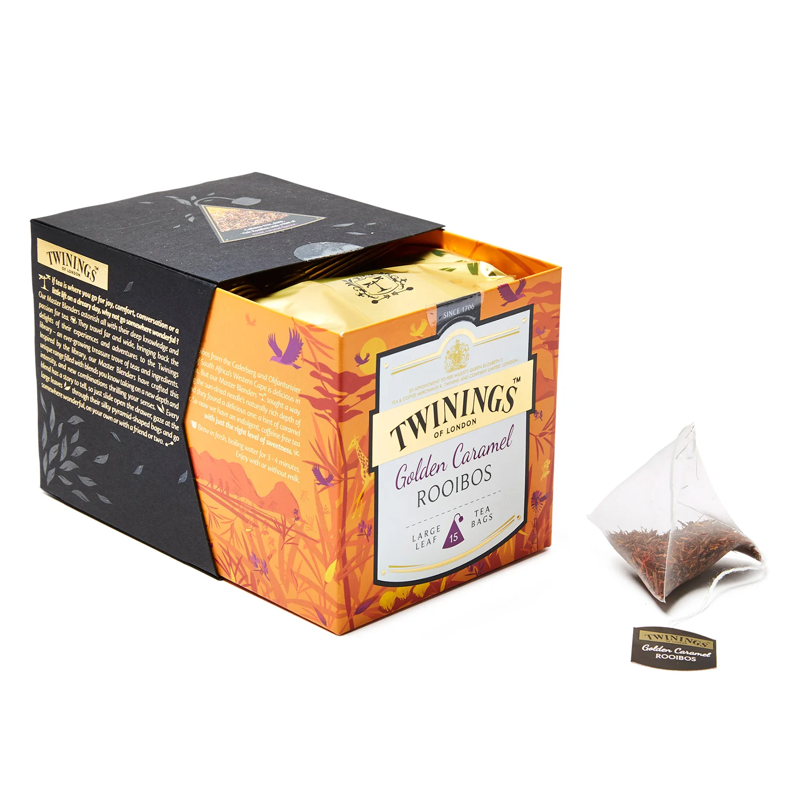 Discovery Collection Rooibos and Caramel - 15 Pyramid Bags - Image 3
