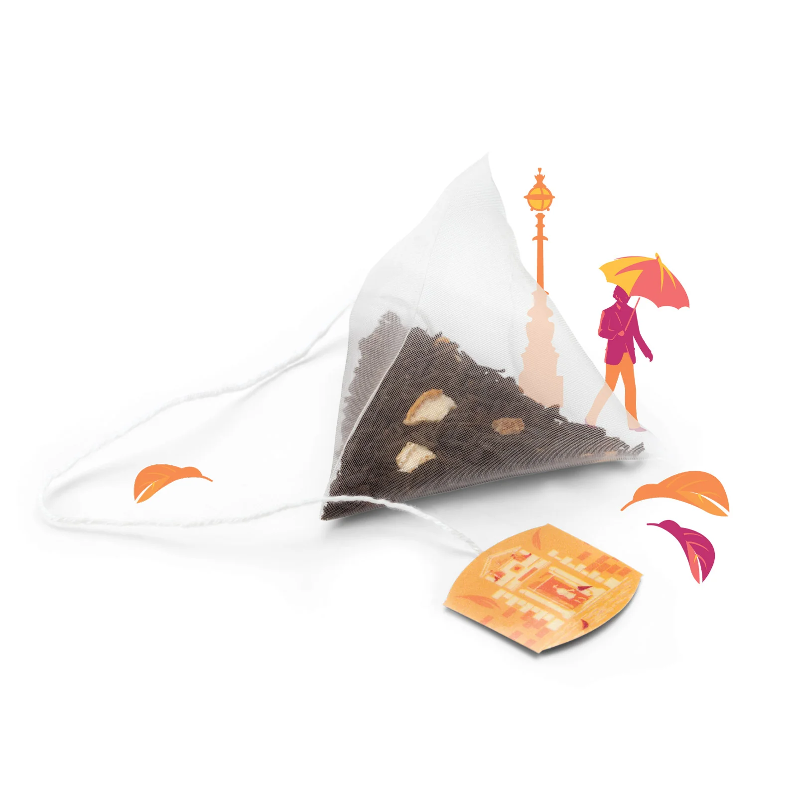 Discovery Collection London Strand Earl Grey - 15 Pyramid Tea Bags - Image 3