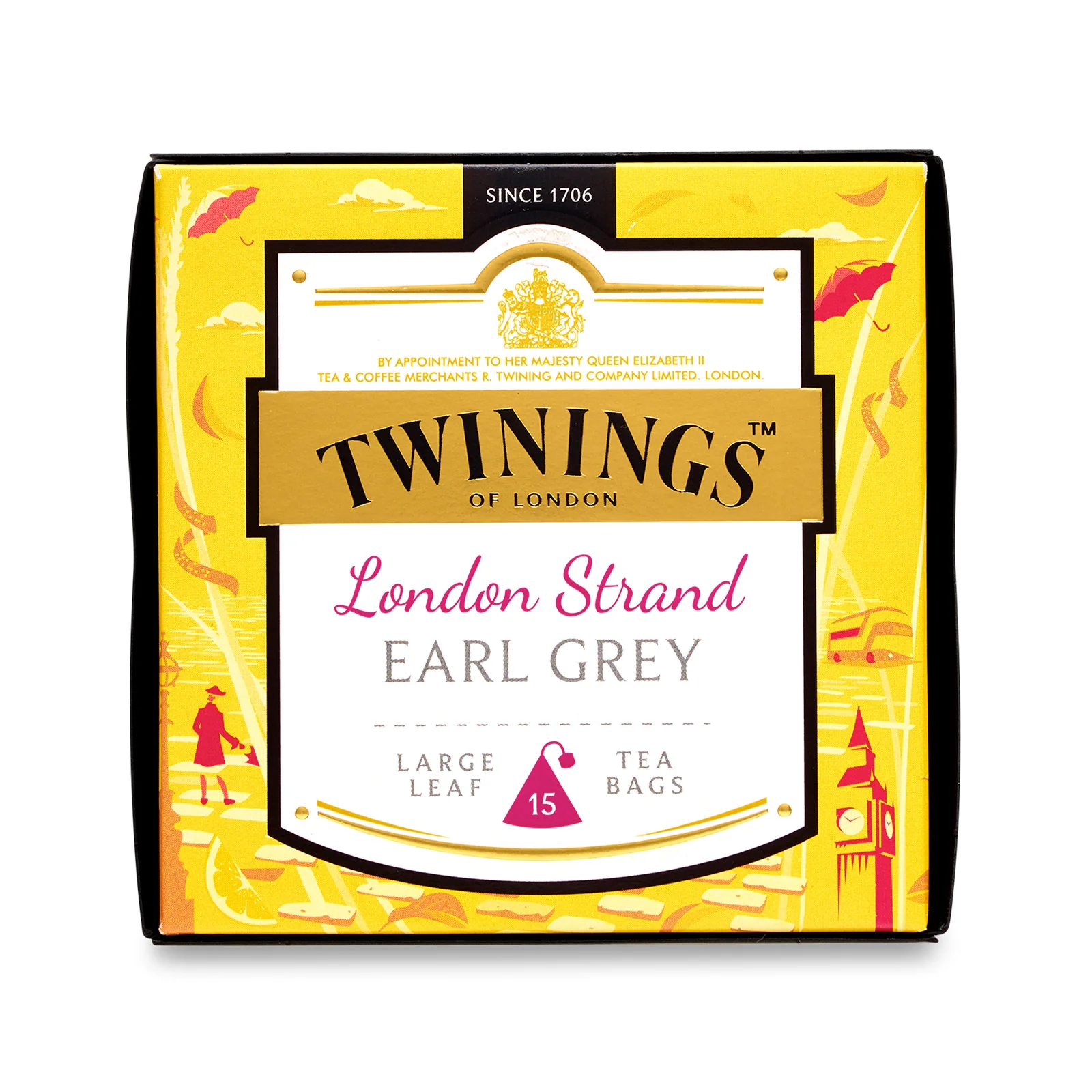 Discovery Collection London Strand Earl Grey - 15 Pyramid Tea Bags - Image 4