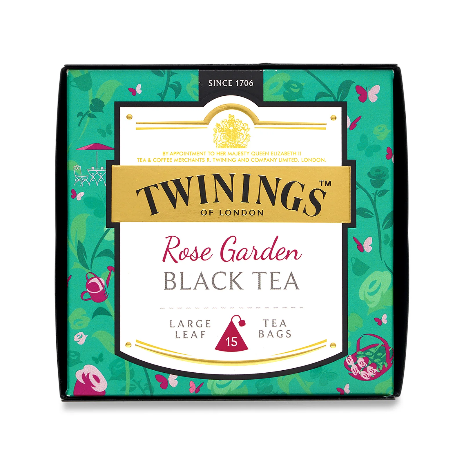 Discovery Collection Rose Garden Black Tea - 15 Pyramid Tea Bags - Image 5