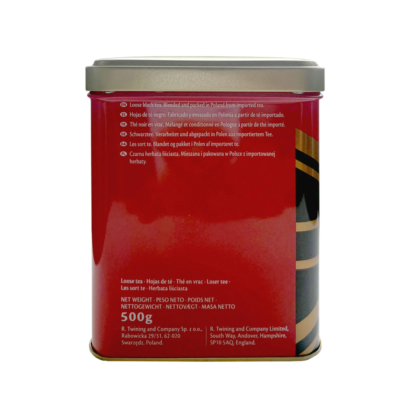 English Breakfast Loose Tea Caddy - 500g Loose Tea - Image 4