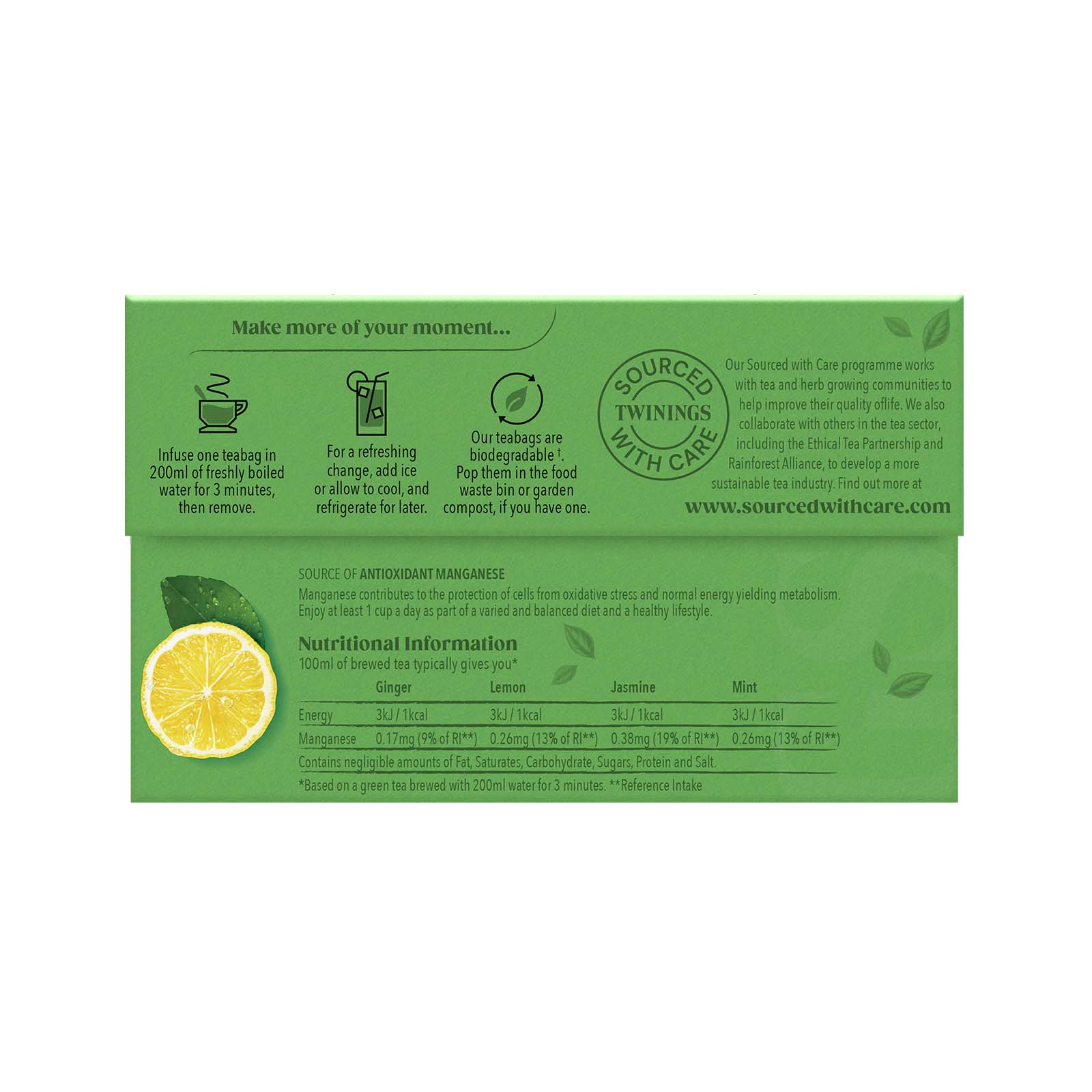 Green Tea Classic Collection - 20 Envelopes - Image 3