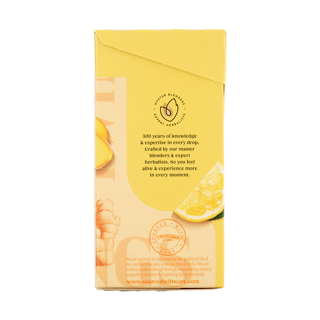 Lemon & Ginger - 80 Tea Bags - Image 3