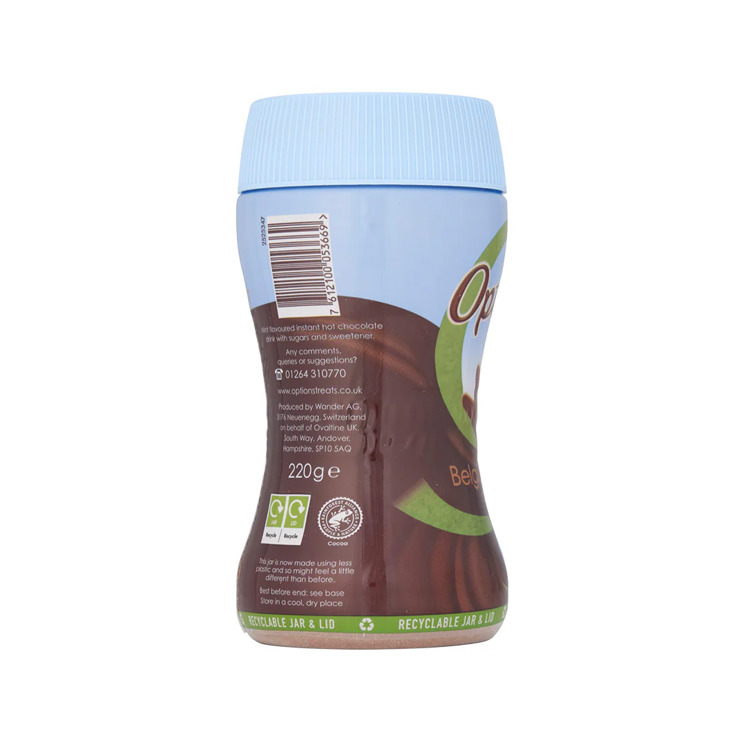 Options Belgian Choc Mint - 220g Jar - Image 3