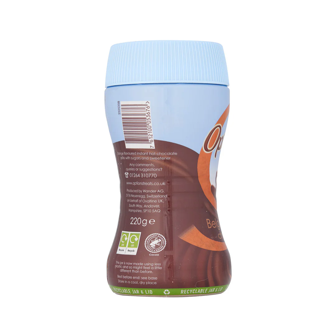 Options Belgian Choc Orange - 220g Jar - Image 3