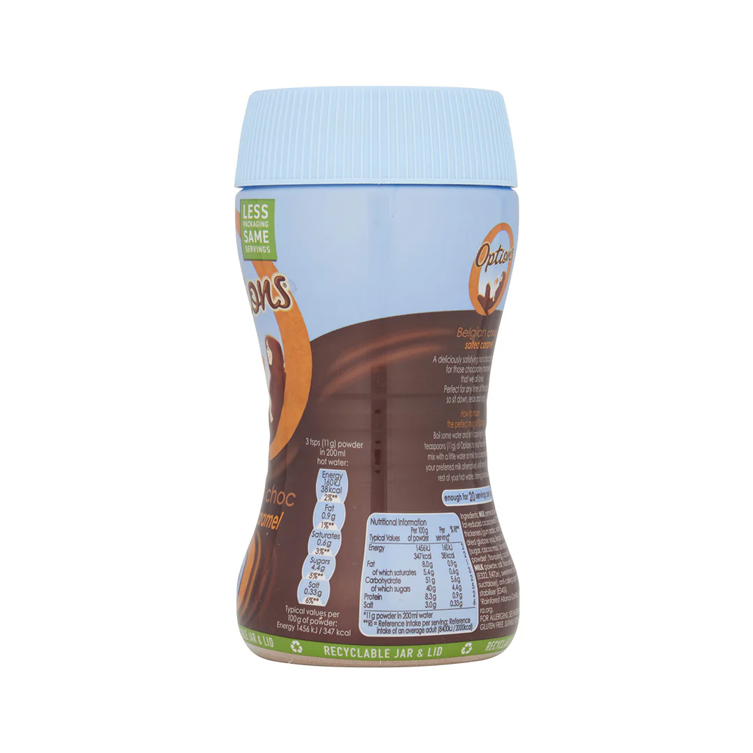 Options Belgian Choc Salted Caramel - 220g Jar - Image 3