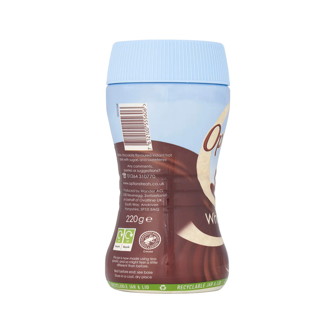 Options White Choc - 220g Jar - Image 3