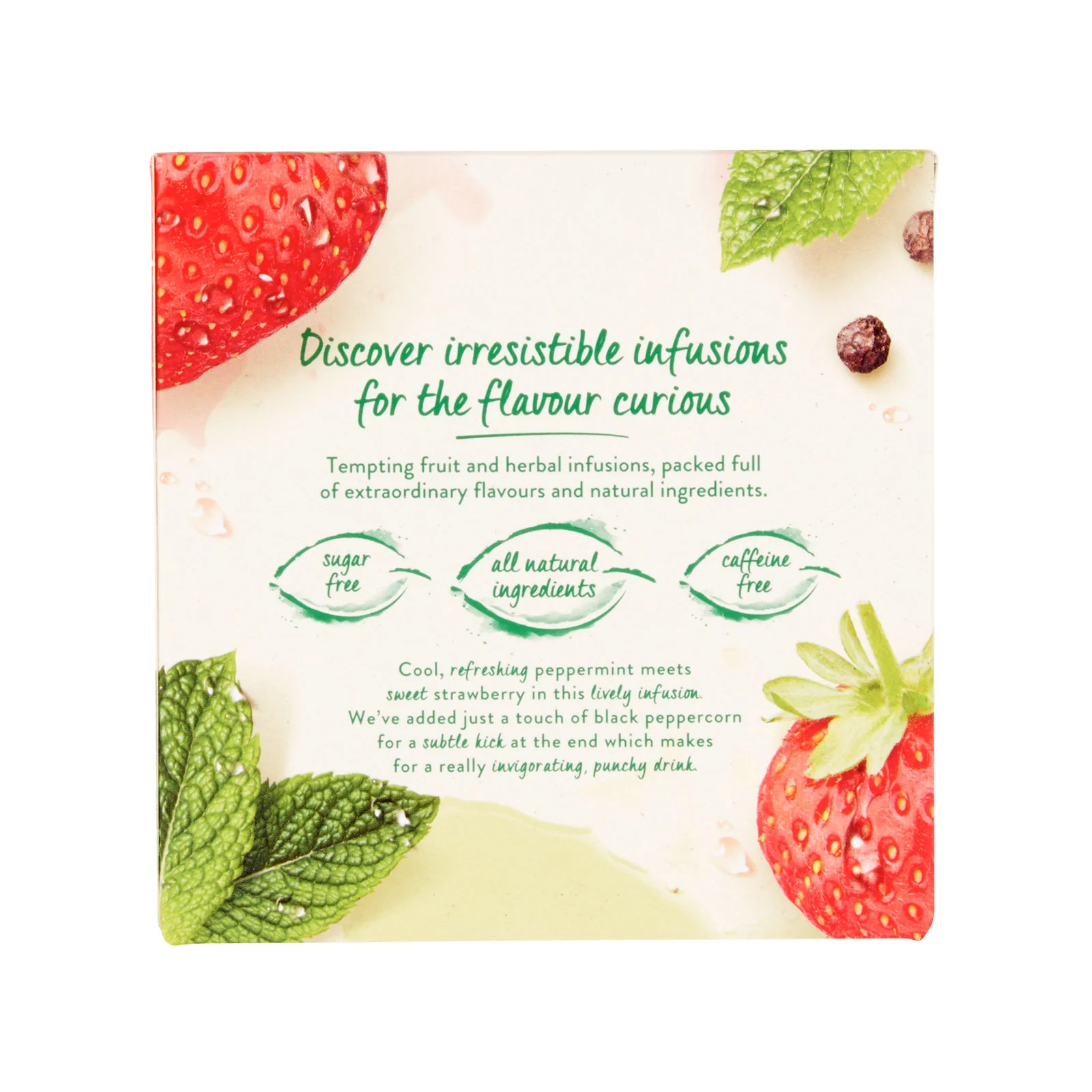 Peppermint & Strawberry - 20 Tea Bags - Image 3