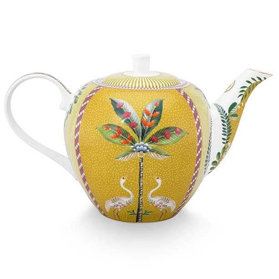 Pip Studio La Majorelle Large 1.6L Teapot - Yellow - Image 2