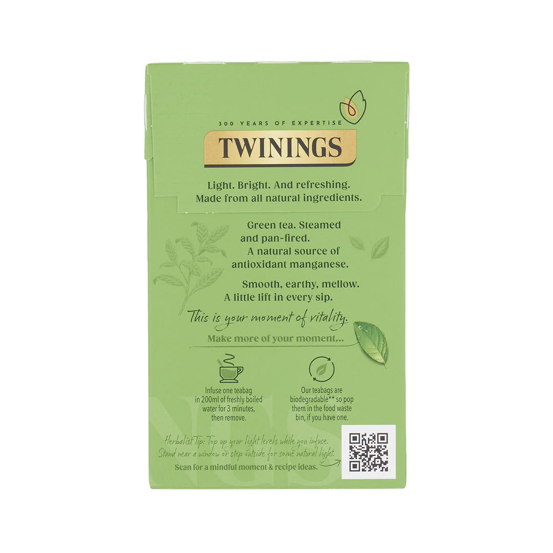 Pure Green Tea - 20 Tea Bags - Image 2