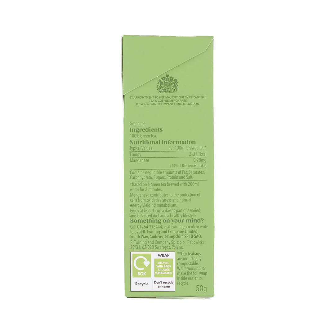 Pure Green Tea - 20 Tea Bags - Image 4