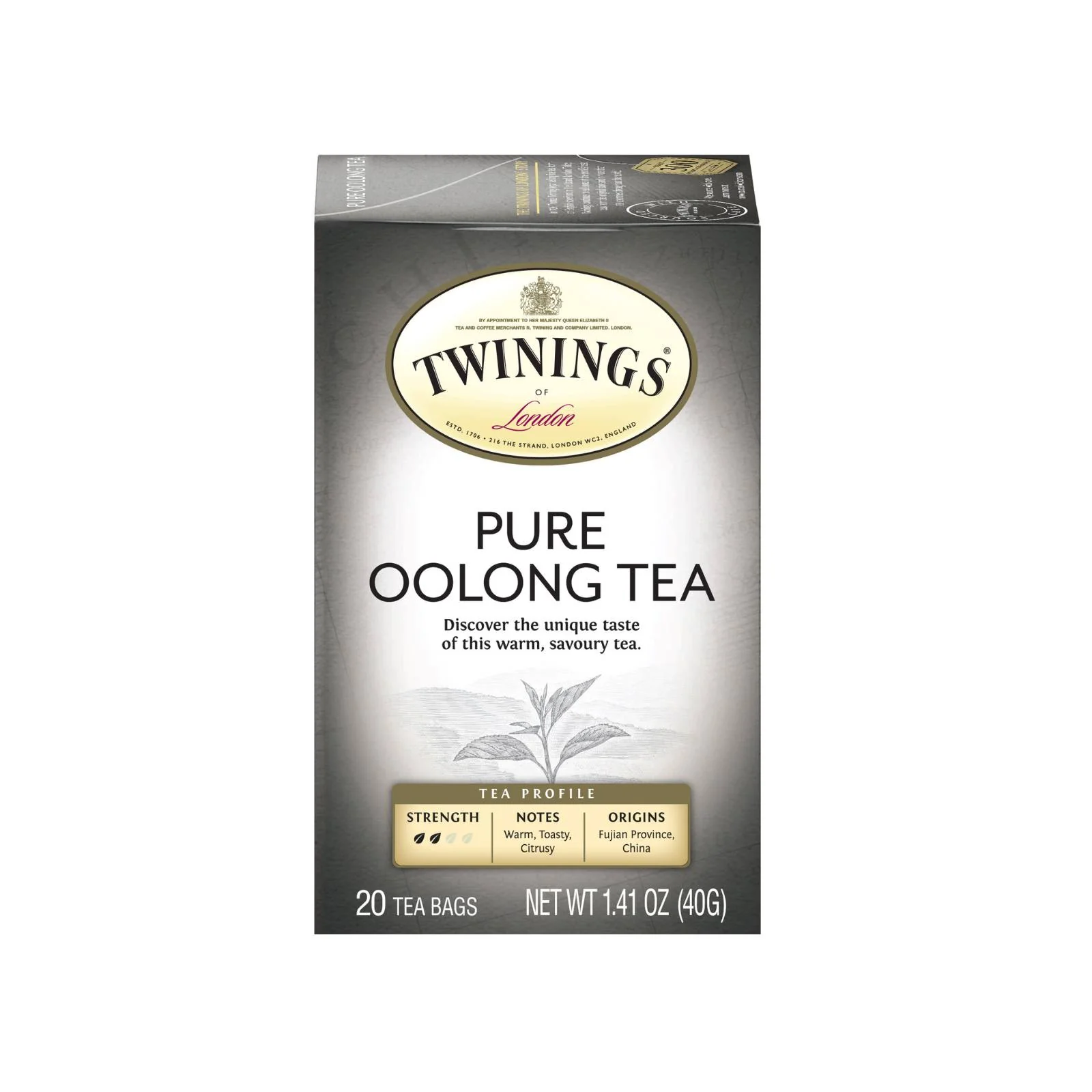 Pure Oolong Tea (International Blend) - 20 Envelopes