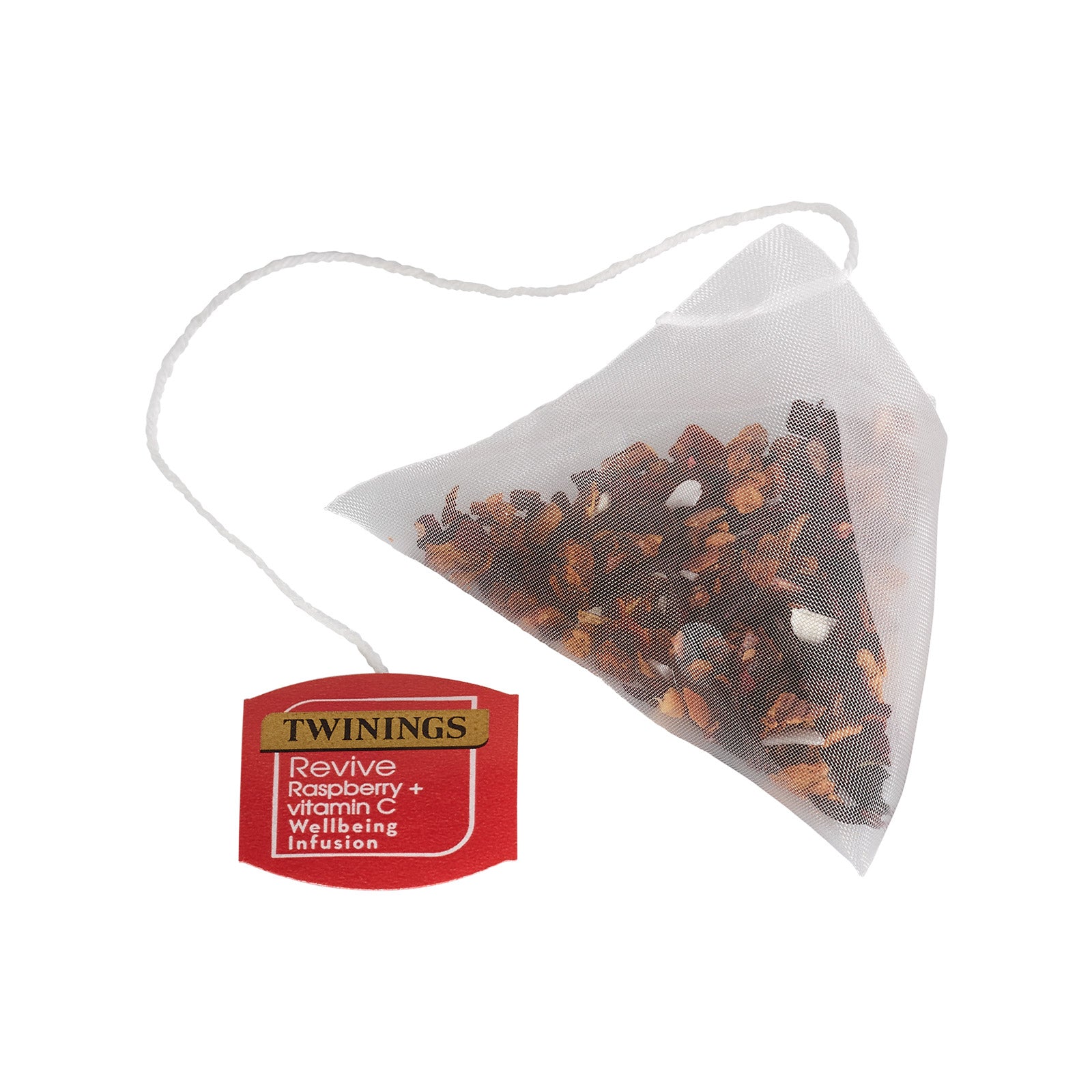 Revive Raspberry, Hibiscus & Vitamin C - 40 Loose Pyramid Tea Bags - Image 3