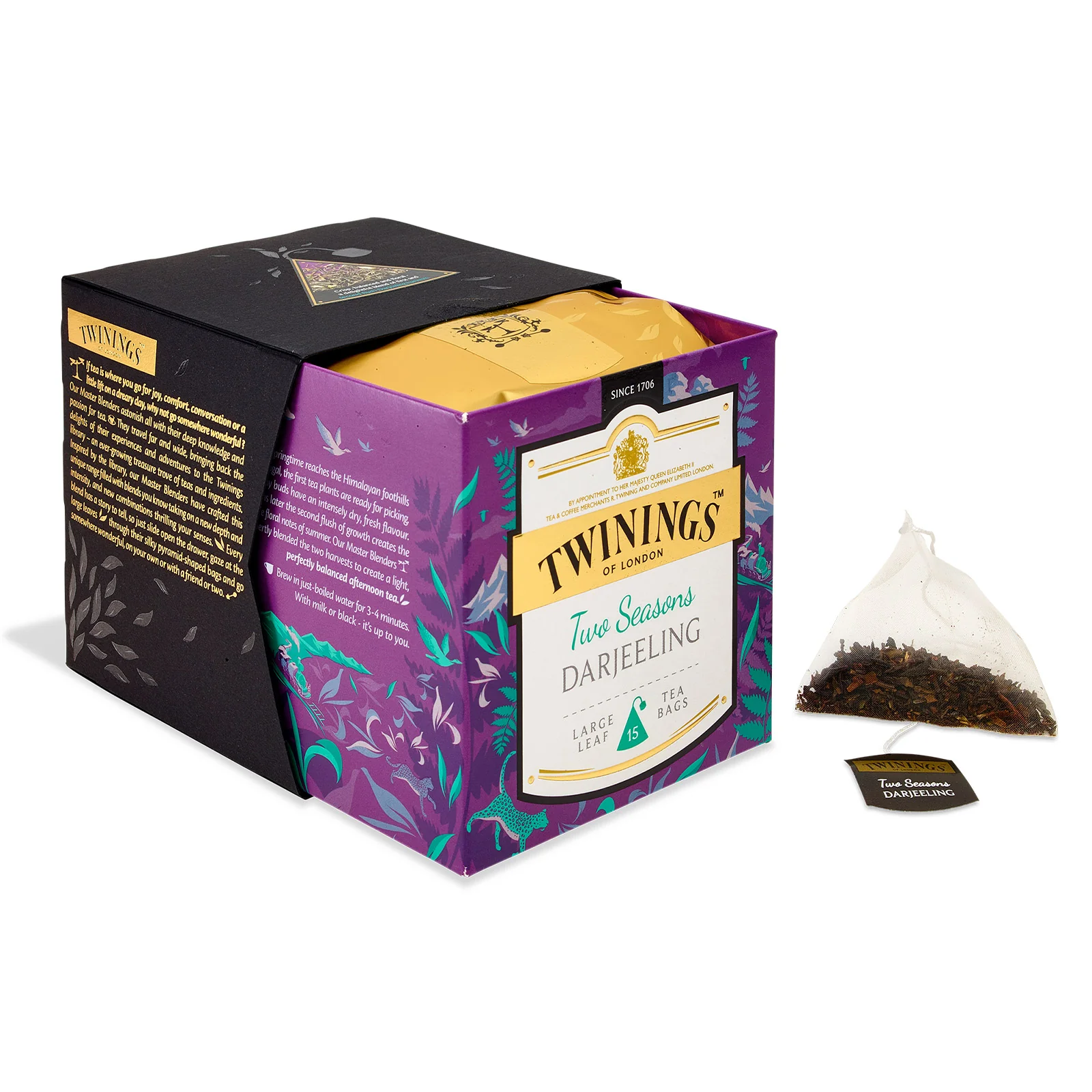 Short Dated Discovery Collection Two Seasons Darjeeling - 15 Pyramid Tea Bags - Image 3