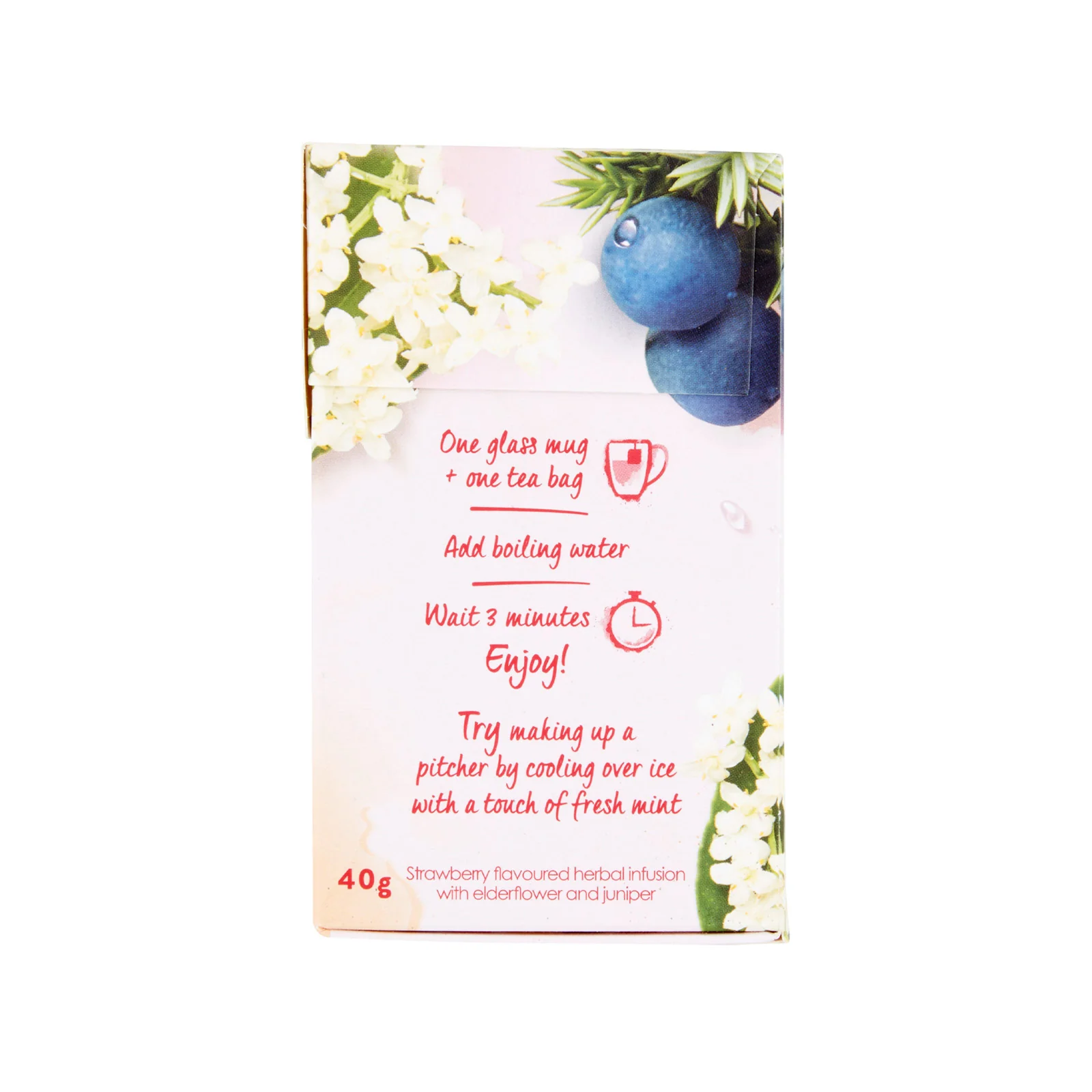 Strawberry & Elderflower - 20 Tea Bags - Image 3