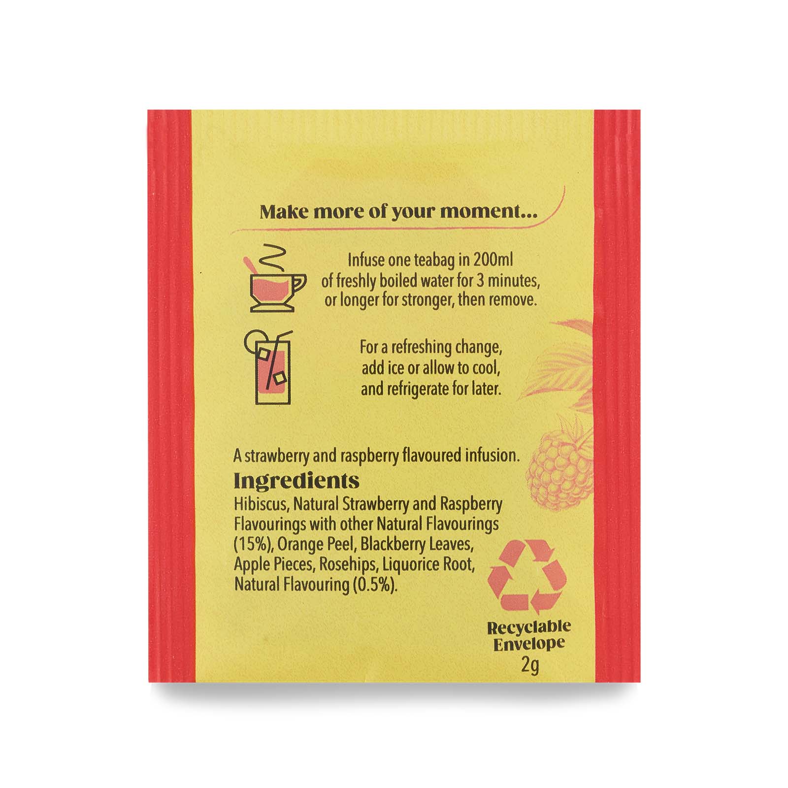 Strawberry & Raspberry - 20 Tea Bags - Image 6