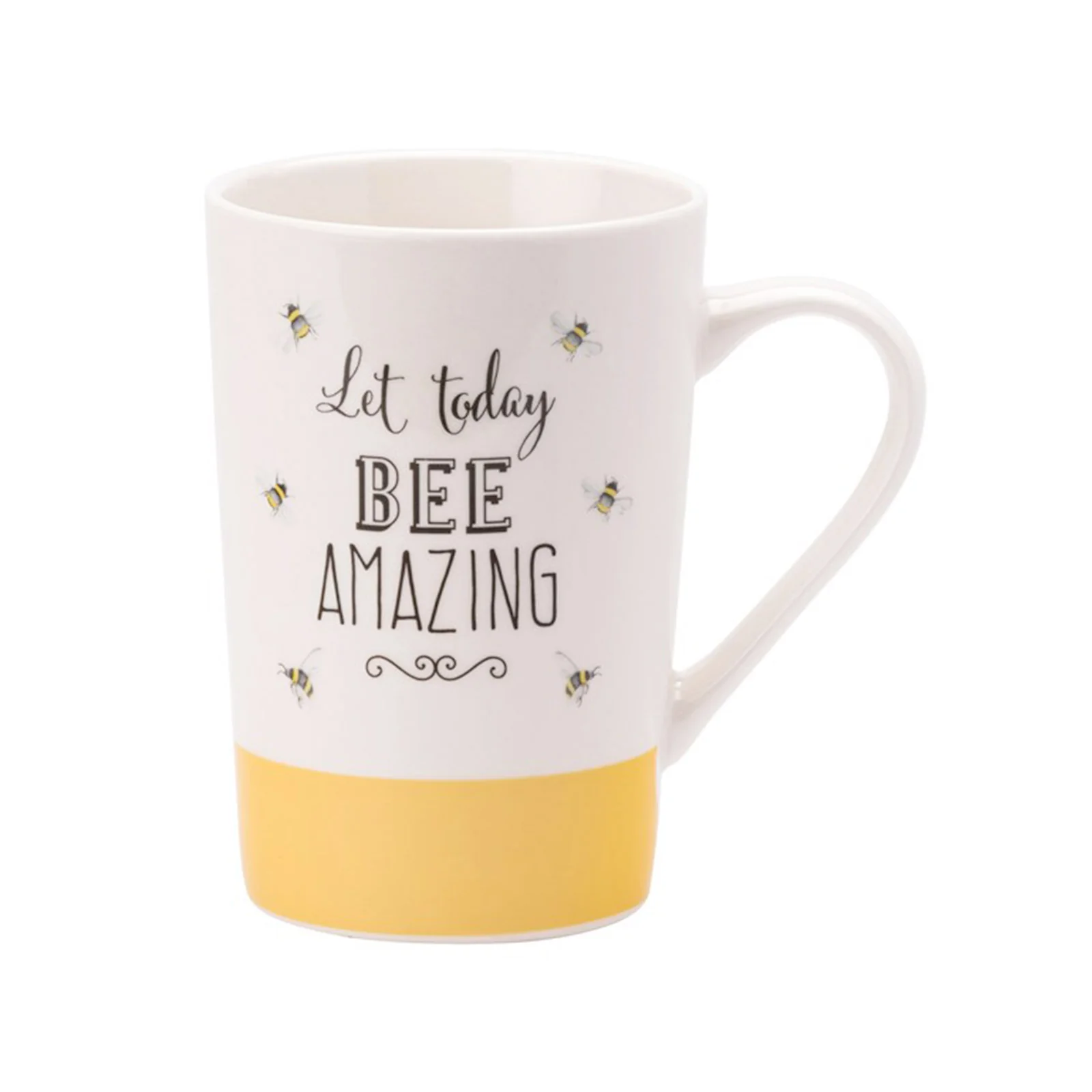 The English Tableware Company "Let Today Bee Amazing" Mug - Yellow