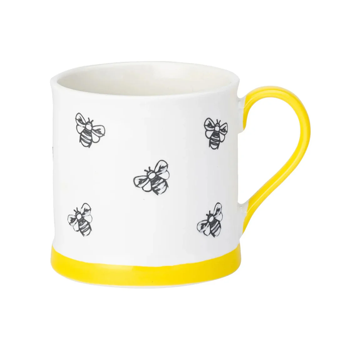 The English Tableware Company Bee Happy Mug & Coaster Set - Image 2