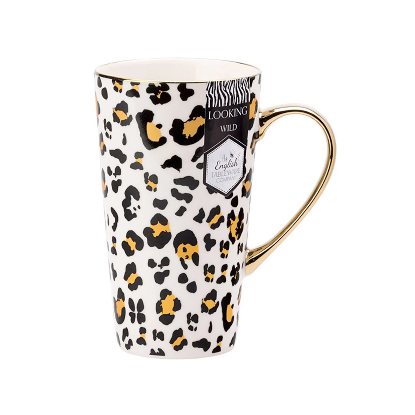 The English Tableware Company Looking Wild Leopard Mug - Image 2