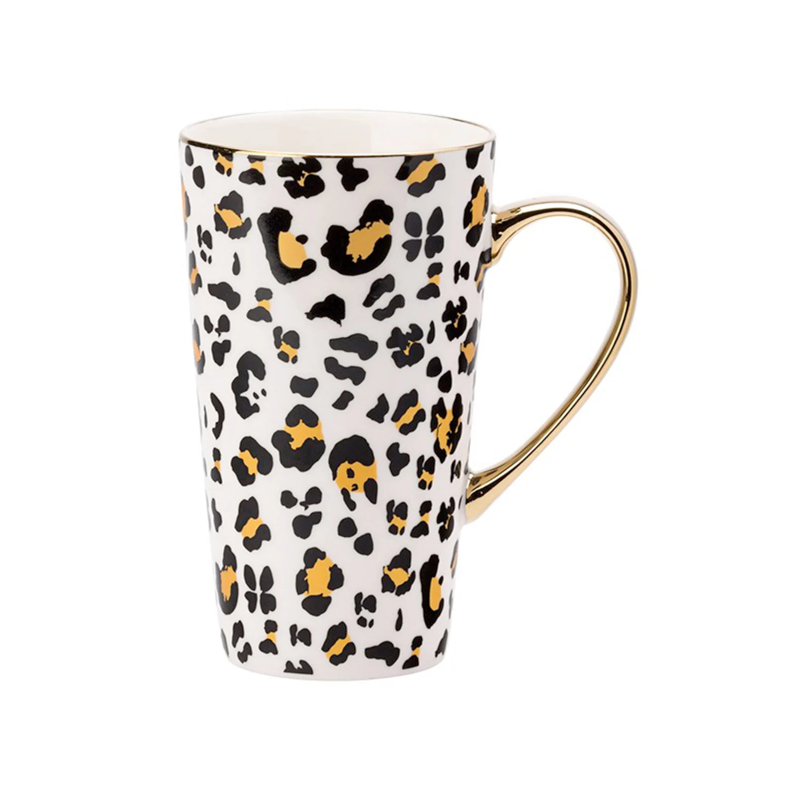 The English Tableware Company Looking Wild Set of 2 Mugs - Leopard & Zebra - Image 4