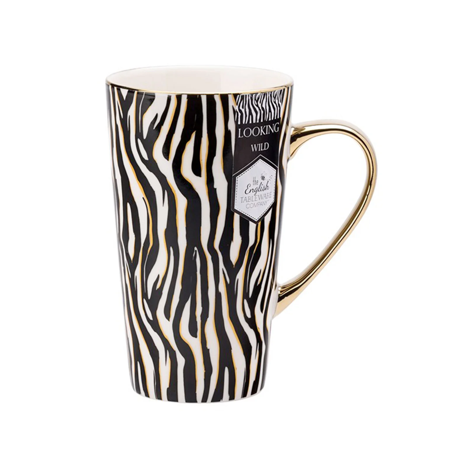 The English Tableware Company Looking Wild Zebra Mug - Image 2