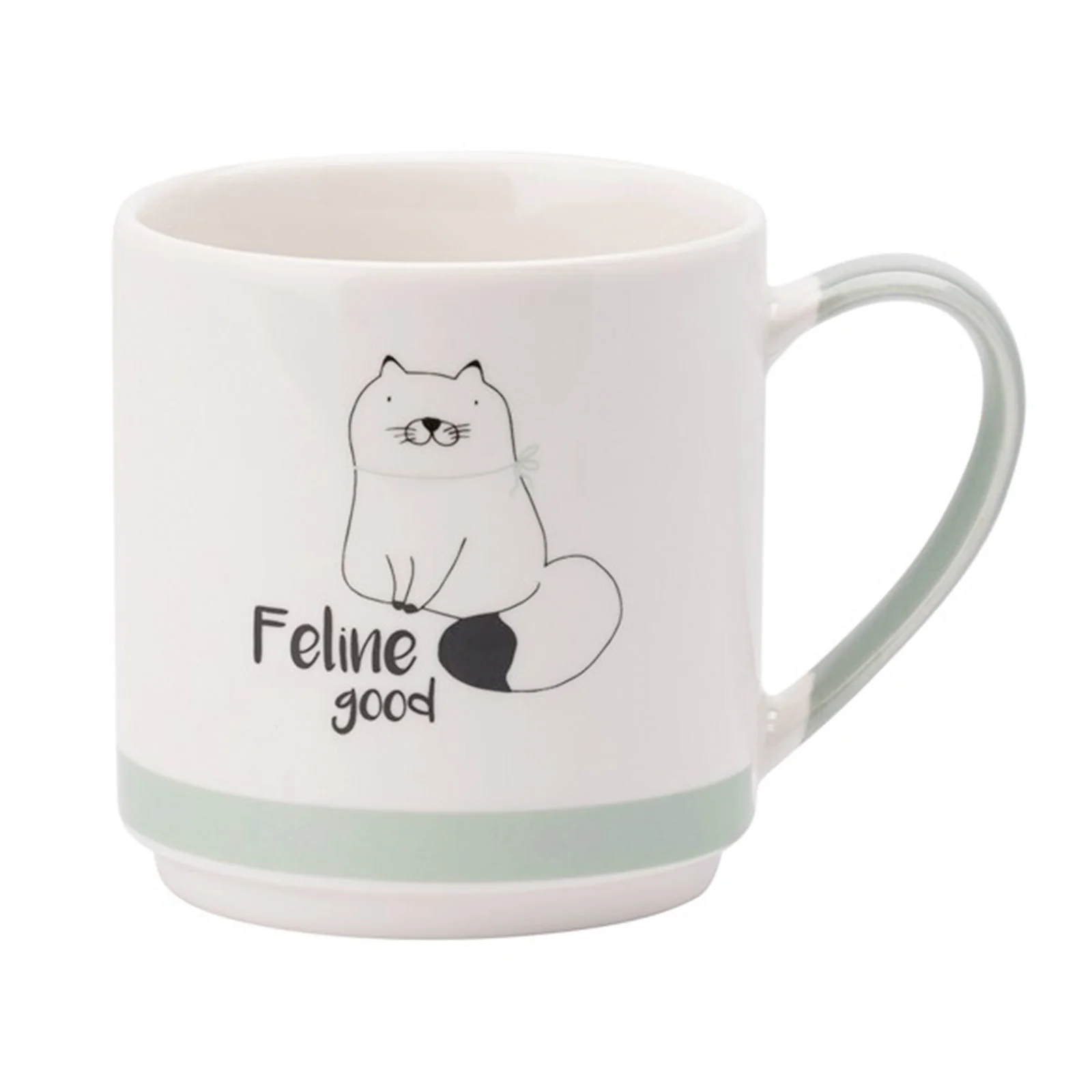 The English Tableware Company Playful Pets Stacking Mugs - Cats - Image 3