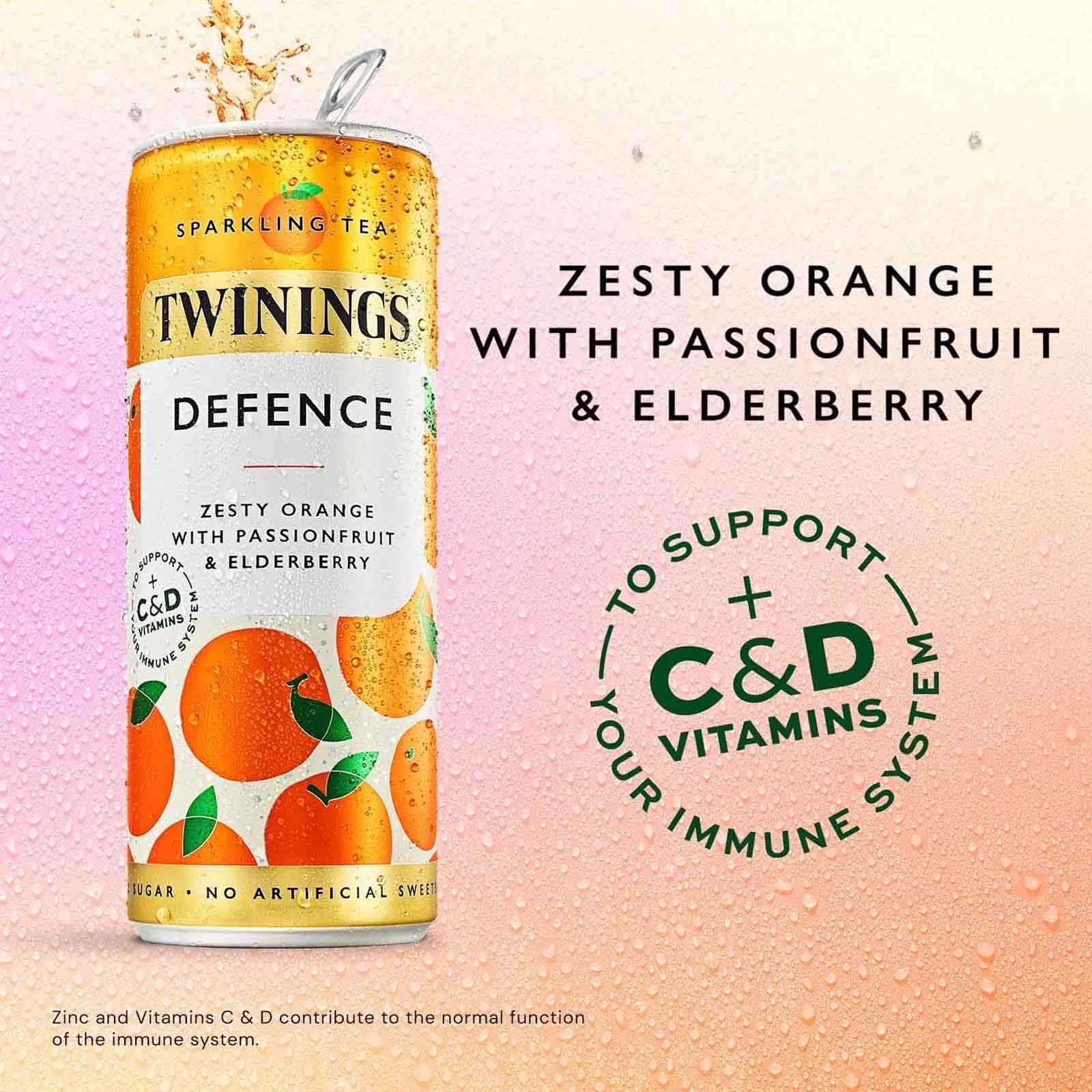 Twinings Sparkling Tea - 12 Can Selection Pack - Image 10