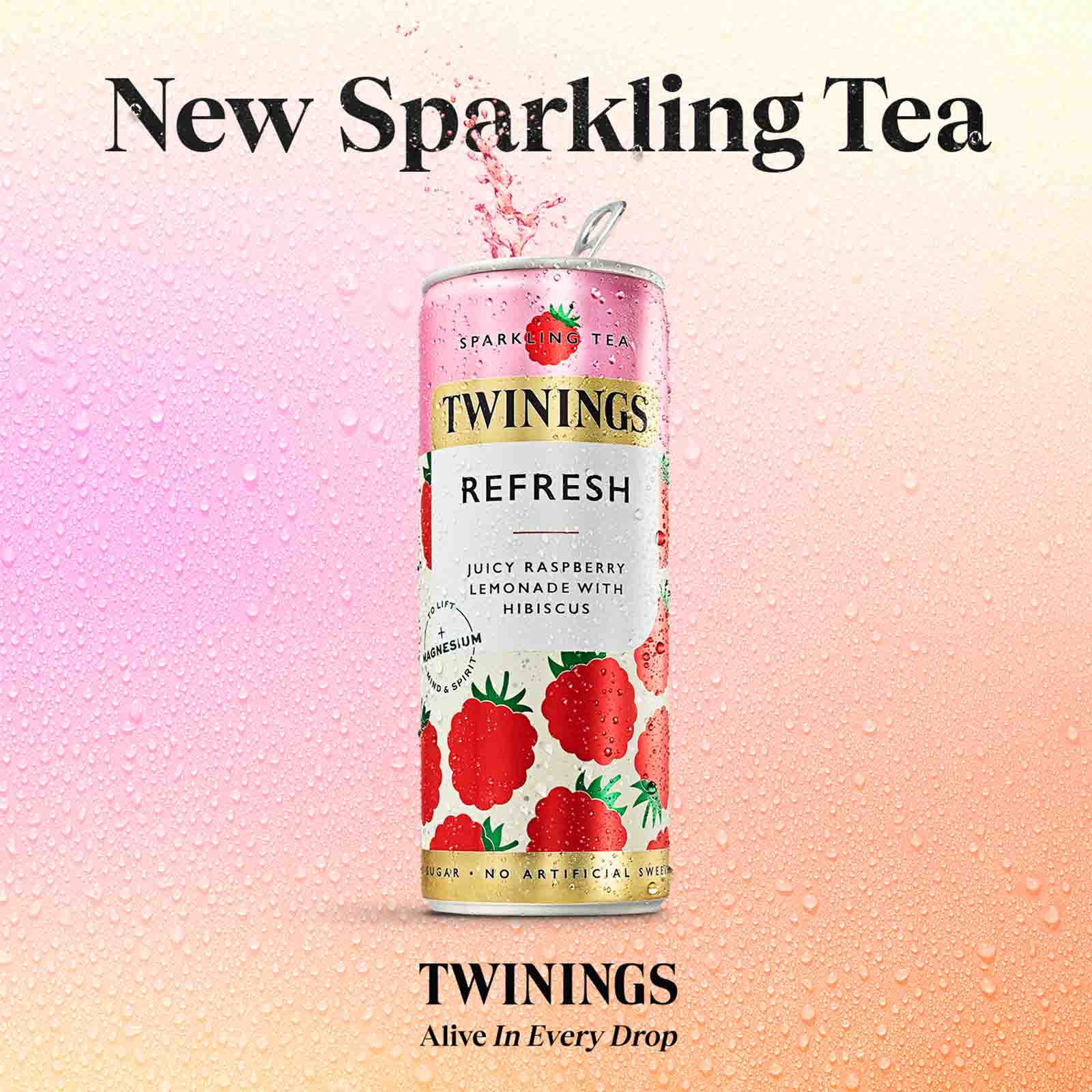 Twinings Sparkling Tea Refresh 250ml Can - Image 8